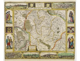 JANSSONIUS, J. -  Nova Franconiae Descriptio. JANSSONIUS, J. -  Nova Franconiae Descriptio.