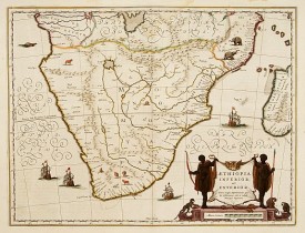 BLAEU, W. -  Aethiopia inferior, vel exterior.