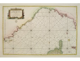 DEPOT DE LA MARINE -  Carte réduite du Golphe de Genes..