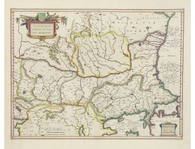 BLAEU, W. -  Walachia, Servia, Bulgaria, Romania.