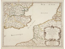 SANSON, N./ MARIETTE, P. - Anciens Royaumes de Kent, d'Essex, et de Sussex..