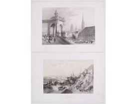 CHAPUY. -  Place du marché aux toiles.