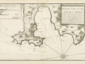 AYROUARD, J. -  Plan du Golfe et des Caps de S.t Tropez.