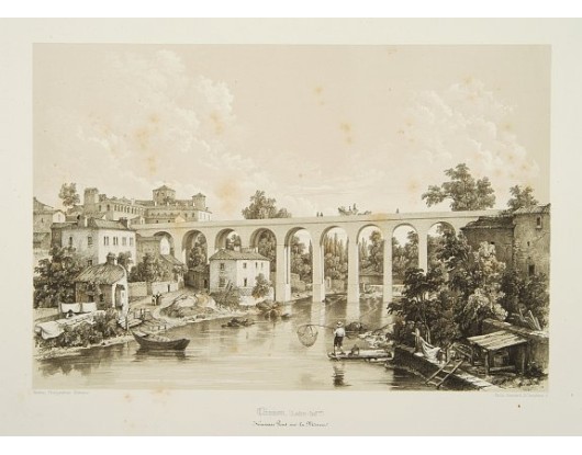 CHARPENTIER. - Clisson, (Loire-inf.re) Nouveau Pont sur la Moine. CHARPENTIER. - Clisson, (Loire-inf.re) Nouveau Pont sur la Moine.