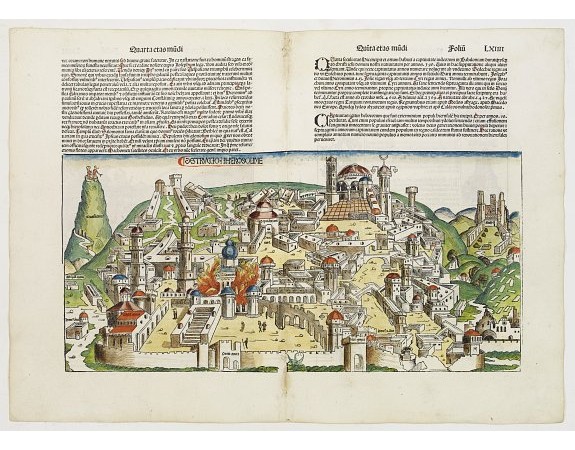 SCHEDEL, H. - Destruccio Iherosolime. SCHEDEL, H. - Destruccio Iherosolime.
