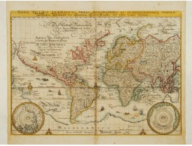 MERIAN, M. -  Nova totius terrarum orbis geographica ac hydrographica..