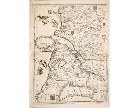 CORONELLI, V.M. - La Guienna , Medoc, Saintonge, . . . CORONELLI, V.M. - La Guienna , Medoc, Saintonge, . . .