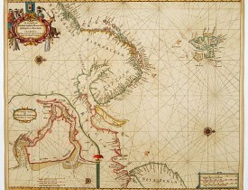 GOOS, P. -  De Zee Custen van Ruslant, Laplant, Finmarcken, Spitsberg..