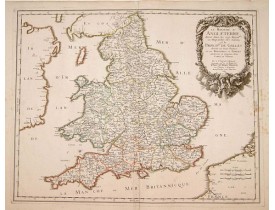 SANSON, N./ MARIETTE, P. - Le Royaume d'Angleterre, divisé dans les sept..