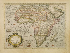 MERCATOR, G. / HONDIUS, J. -  Nova Africae Tabula.