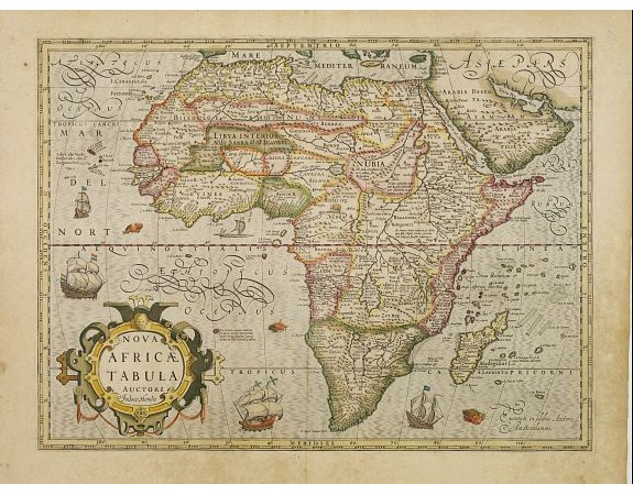 MERCATOR, G. / HONDIUS, J. -  Nova Africae Tabula.