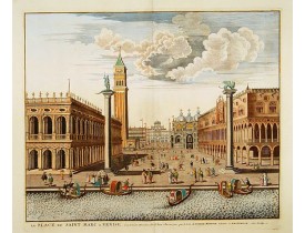 BLAEU, J. / MORTIER, P. -  La Place de Saint Marc a Venise.
