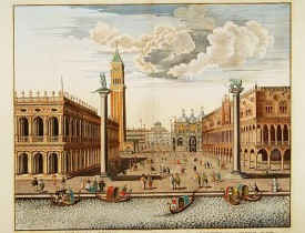 BLAEU, J. / MORTIER, P. -  La Place de Saint Marc a Venise.