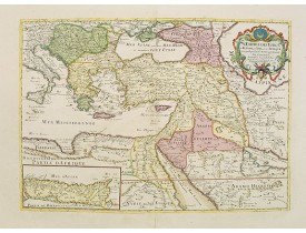 DU VAL, P. - L'Empire des Turcs en Europe, en Asie et en Afrique.