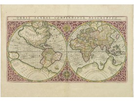 MERCATOR, R. -  Orbis Terrae Compendiosa Descriptio.