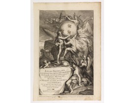 JAILLOT, A.H. -   Atlas François contenant les Cartes Géographiques dans lesquelles sont très exactement remarquez les Empires, Monarchies, Royaumes et Estats  de l'Europe, de l'Asie; de l'Afrique et de l'Amérique.
