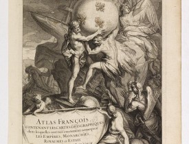 JAILLOT, A.H. -   Atlas François contenant les Cartes Géographiques dans lesquelles sont très exactement remarquez les Empires, Monarchies, Royaumes et Estats  de l'Europe, de l'Asie; de l'Afrique et de l'Amérique.