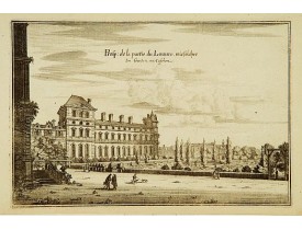 MERIAN, M. -  Prosp: de la partie du Louvre. wie Solcher…