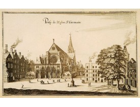 MERIAN, M. -  Prosp. De l'Eglise  St. Germain.