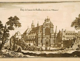 MERIAN, M. -  Prosp: du Convent des Feuillans dans la rue St. Honoré…