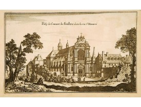 MERIAN, M. -  Prosp: du Convent des Feuillans dans la rue St. Honoré…