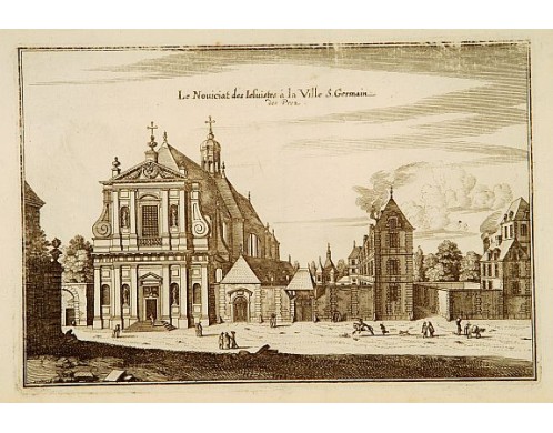 MERIAN, M. - Le Noviciat des Iesuites à la Ville S. Germain des Prez… MERIAN, M. - Le Noviciat des Iesuites à la Ville S. Germain des Prez…