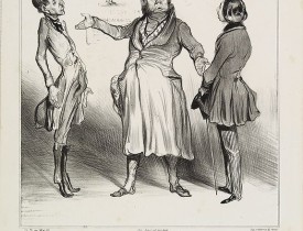 DAUMIER, H. -  Bureau de remplacemens militaires. Y a Marchandise …(Plate 38)