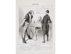 DAUMIER, H. -  Robert Macaire. Inventaire chez un veuf. Mon Dieu! Messieurs… DAUMIER, H. -  Robert Macaire. Inventaire chez un veuf. Mon Dieu! Messieurs…