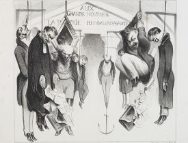 DAUMIER, H. -  La Caricature. Les honneurs du Panthéon ...(Plate 433).