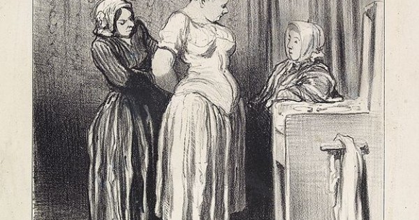 DAUMIER, H. - Les femmes socialistes. Comme vous vous faites