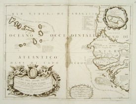 CORONELLI, V.M. -  Bocche del Fiume Negro et Isole di Capo Verde.
