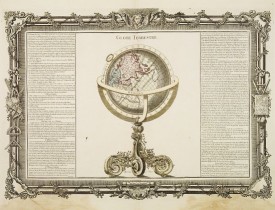 DESNOS, L.C. / BUY DE MORNAS, C. -  Globe Terrestre.