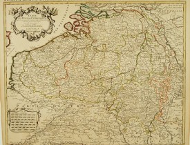 COVENS, J. / MORTIER, C. -  Carte Des Pays Bas Catholiques Dressée..