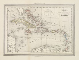 DOYEN, Fr. -  Antille od Indie Occidentali per il geografo T.Duvoteney.