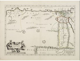 MARIETTE,P. / TAVERNIER,M. -  Patriarchatus Alexandrini Geographica descriptio. MARIETTE,P. / TAVERNIER,M. -  Patriarchatus Alexandrini Geographica descriptio.