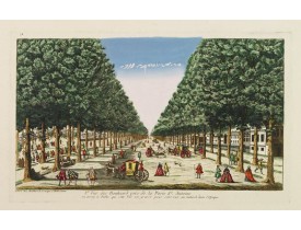 MONDHARE. -  Ier. Vue des Boulvard pris de la Porte St. Antoine.