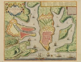 DE FER,N. / DANET. -  Plan de la ville de Malthe ses Forts, ses Nouvelles Fortiffications..