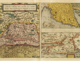 ORTELIUS, A. -  Carinthiae et Goritiae .. / Histria / Zarae / Serebenici ..