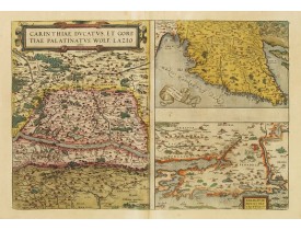 ORTELIUS, A. -  Carinthiae et Goritiae .. / Histria / Zarae / Serebenici .. ORTELIUS, A. -  Carinthiae et Goritiae .. / Histria / Zarae / Serebenici ..