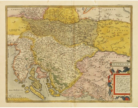 ORTELIUS,A. - Illyricum. ORTELIUS,A. - Illyricum.