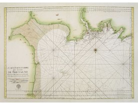 DÉPÔT GÉNÉRAL DE LA MARINE. -   Carte Particulière des Costes de Bretagne depuis Granville jusques au Cap de Frehel. . .  N°21.