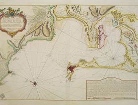 BELLIN, J.N. -  Carte Hydrographique De La Baye De Cadix...