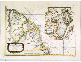 BELLIN, J.N. -  Carte de la Guyane Françoise et l'Isle de Cayenne..