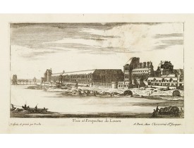 CHEREAU, J. -  Veüe et Perspective du Louvre. . . CHEREAU, J. -  Veüe et Perspective du Louvre. . .