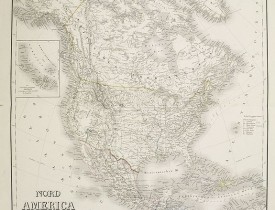 GEOGRAPHISCHES INSTITUT. -  Nord America mit Westindien..