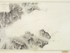 SERVICE HYDROGRAPHIQUE DE LA MARINE. -  Mer Méditerranée - Côte de Franc - Golfe de St. Tropez. N°5255.