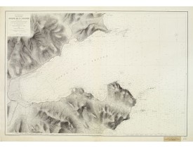 SERVICE HYDROGRAPHIQUE DE LA MARINE. -  Mer Méditerranée - Côte de Franc - Golfe de St. Tropez. N°5255.