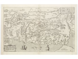 ARIAS MONTANUS, B. -  Tabula Terrae Canaan Abrahae tempore et ante adventum…