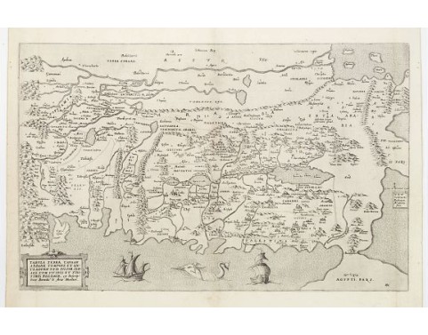 ARIAS MONTANUS, B. - Tabula Terrae Canaan Abrahae tempore et ante adventum… ARIAS MONTANUS, B. - Tabula Terrae Canaan Abrahae tempore et ante adventum…