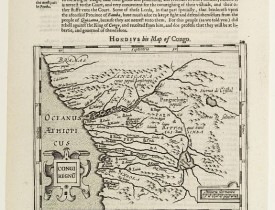 HONDIUS,J./ PURCHAS,S. -  Congi regnu.